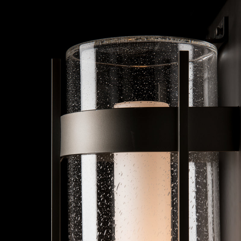 Hubbardton Forge 305899-SKT-77-ZS0664 One Light Outdoor Wall Sconce, Coastal Dark Smoke