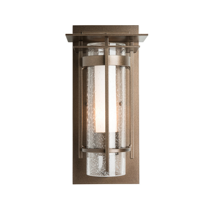 Hubbardton Forge 305996-SKT-77-ZS0654 One Light Outdoor Wall Sconce, Coastal Dark Smoke