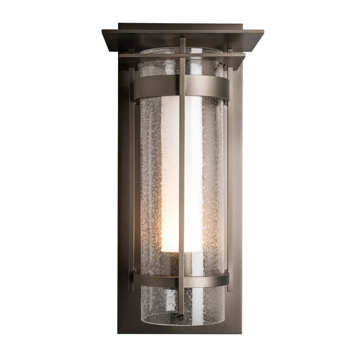 Hubbardton Forge 305998-SKT-77-ZS0656 One Light Outdoor Wall Sconce, Coastal Dark Smoke