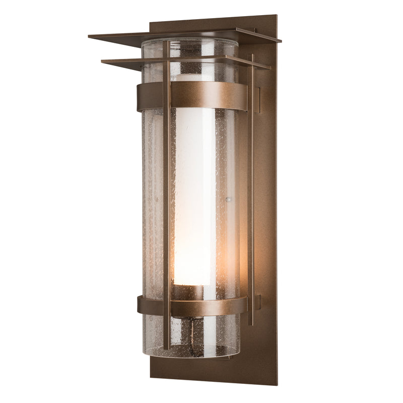 Hubbardton Forge 305999-SKT-75-ZS0664 One Light Outdoor Wall Sconce, Coastal Bronze