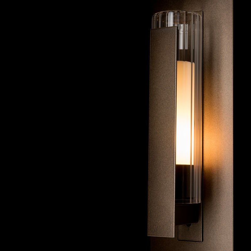 Hubbardton Forge 307281-SKT-75-ZU0660 One Light Outdoor Wall Sconce, Coastal Bronze