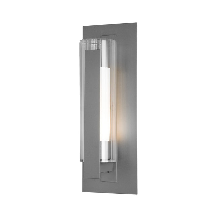 Hubbardton Forge 307282-SKT-78-ZU0658 One Light Outdoor Wall Sconce, Coastal Burnished Steel