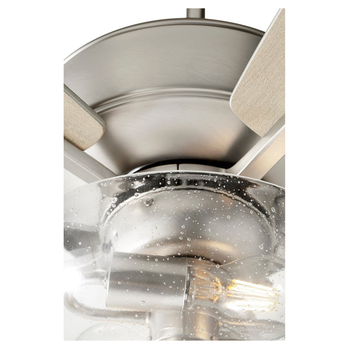 Quorum 7052-265 52" Ceiling Fan, Satin Nickel