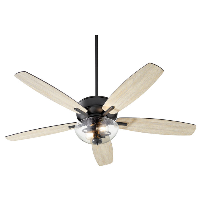 Quorum 7052-269 52" Ceiling Fan, Textured Black