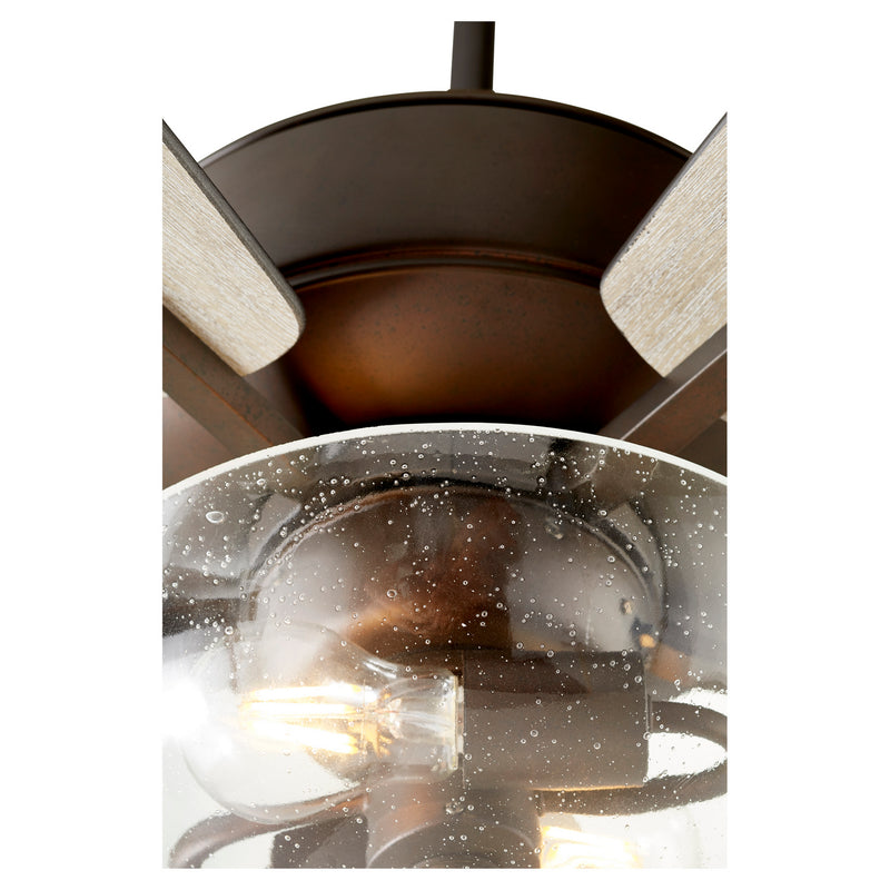 Quorum 7052-286 52" Ceiling Fan, Oiled Bronze