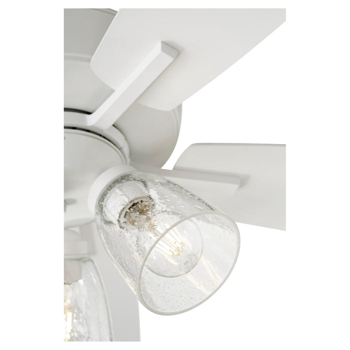 Quorum 7052-308 52" Ceiling Fan, Studio White