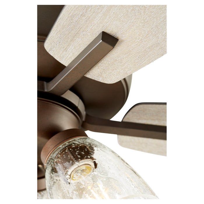 Quorum 7052-386 52" Ceiling Fan, Oiled Bronze