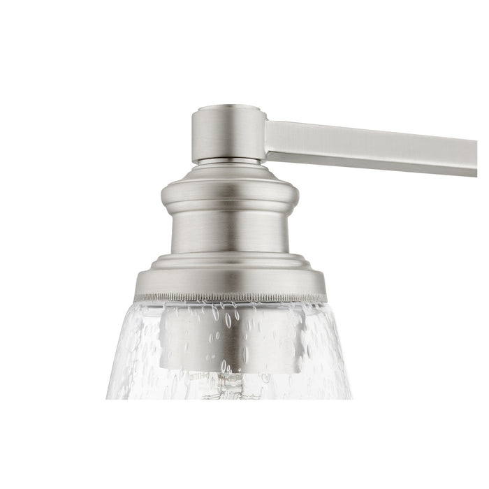 Quorum 509-4-65 Four Light Vanity, Satin Nickel