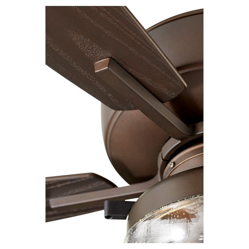 Quorum 170525-86 52"Patio Fan, Oiled Bronze Oiled Bronze