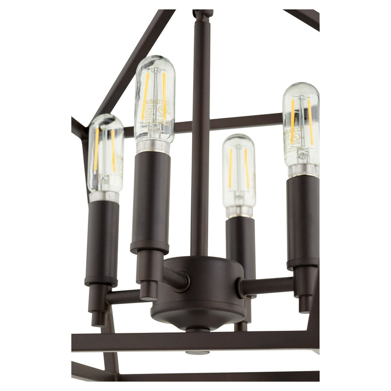 Quorum 304-13-86 Four Light Dual Mount, Oiled Bronze