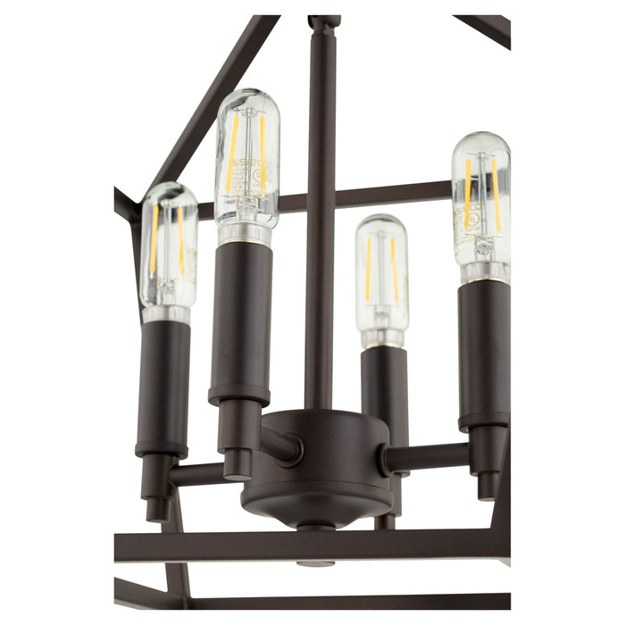 Quorum 304-13-86 Four Light Dual Mount, Oiled Bronze
