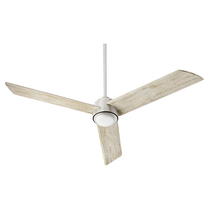 Quorum 35603-65 60" Ceiling Fan, Satin Nickel