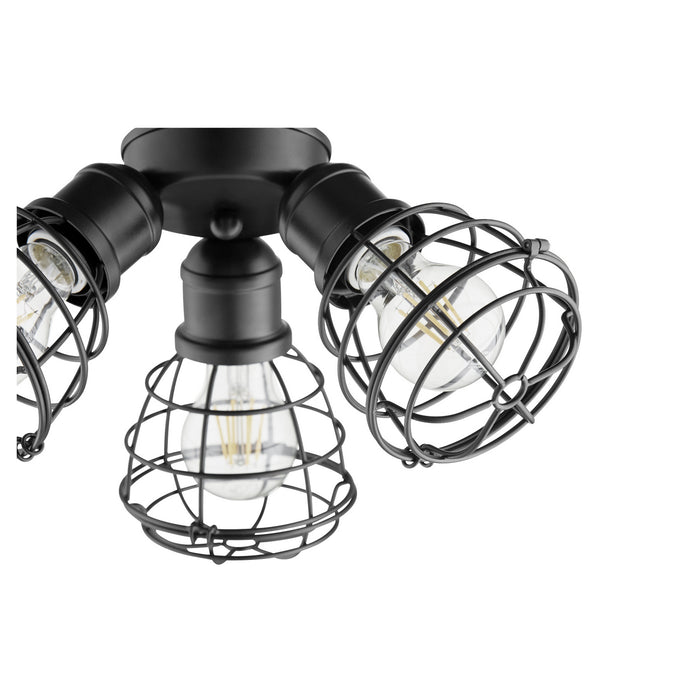 Quorum 2314-69 LED Patio Light Kit, Textured Black