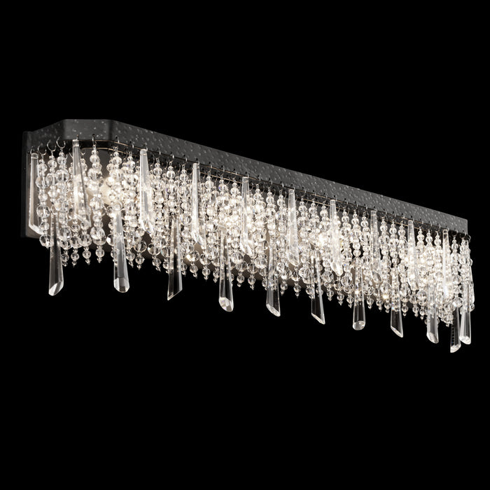 Varaluz 270B04OX Four Light Bath, Onyx