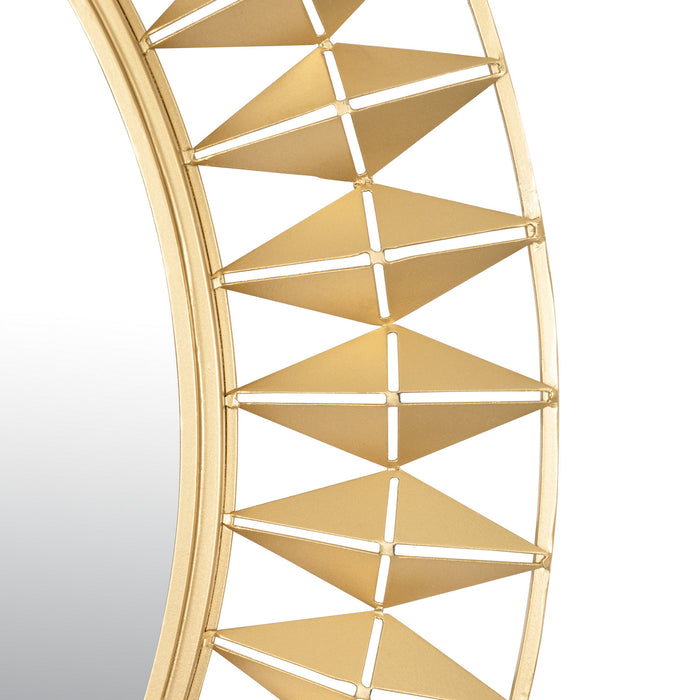 Varaluz 342A01FG Mirror, French Gold