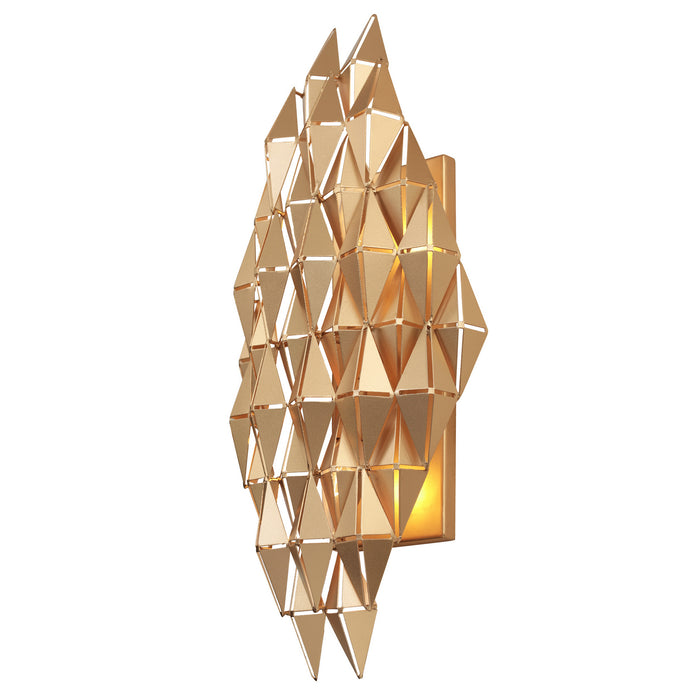 Varaluz 342W02FG Two Light Wall Sconce, French Gold