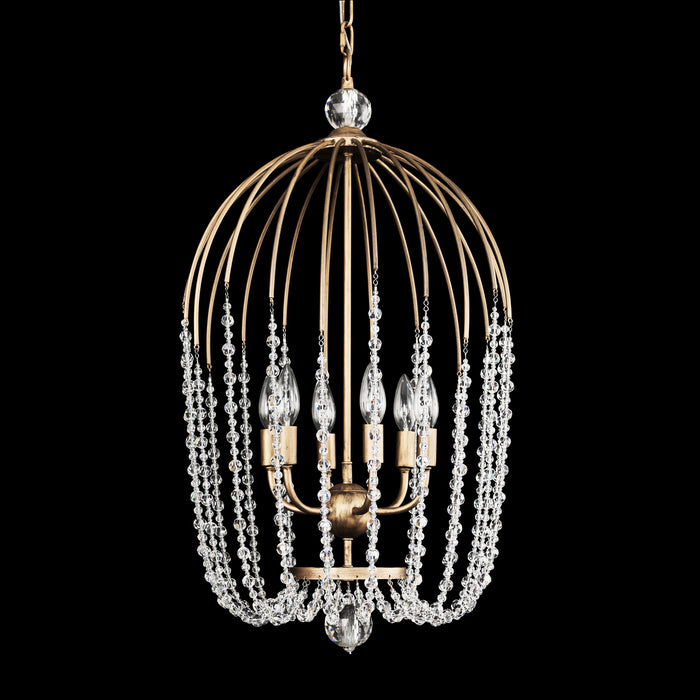Varaluz 343F06HG Six Light Pendant, Havana Gold