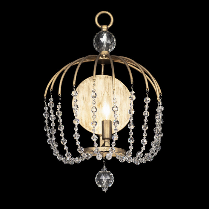 Varaluz 343W01HG One Light Wall Sconce, Havana Gold