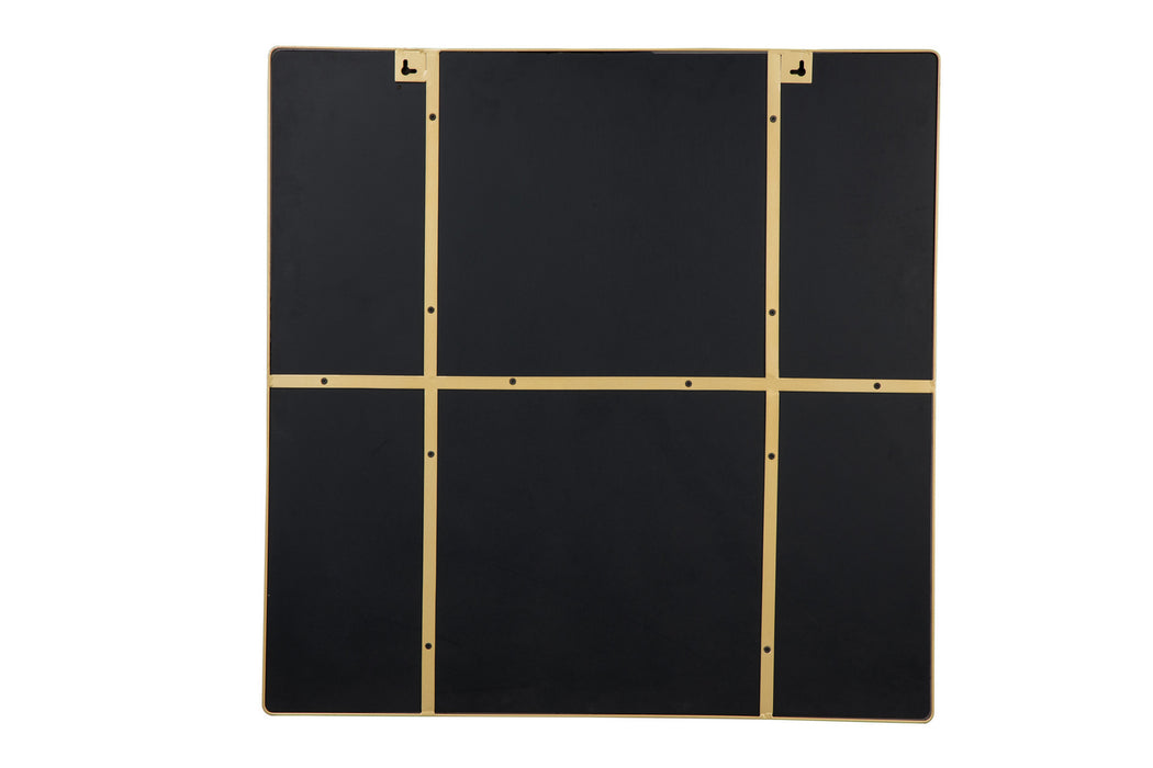 Varaluz 407A04GO Mirror, Gold