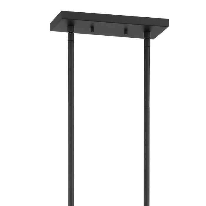 Crystorama BAI-A2112-MK 12 Light Chandelier, Matte Black
