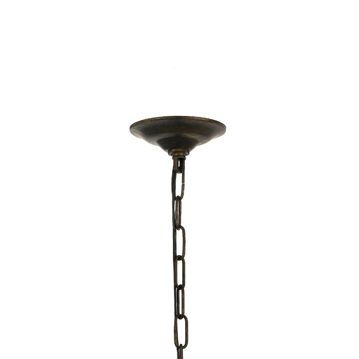 Crystorama 3029-EB-CL-S 12 Light Chandelier, English Bronze