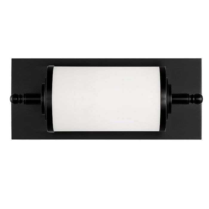 Crystorama FOS-A8050-MK LED Bathroom Vanity, Matte Black