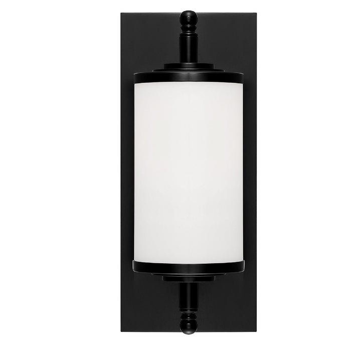Crystorama FOS-A8050-MK LED Bathroom Vanity, Matte Black