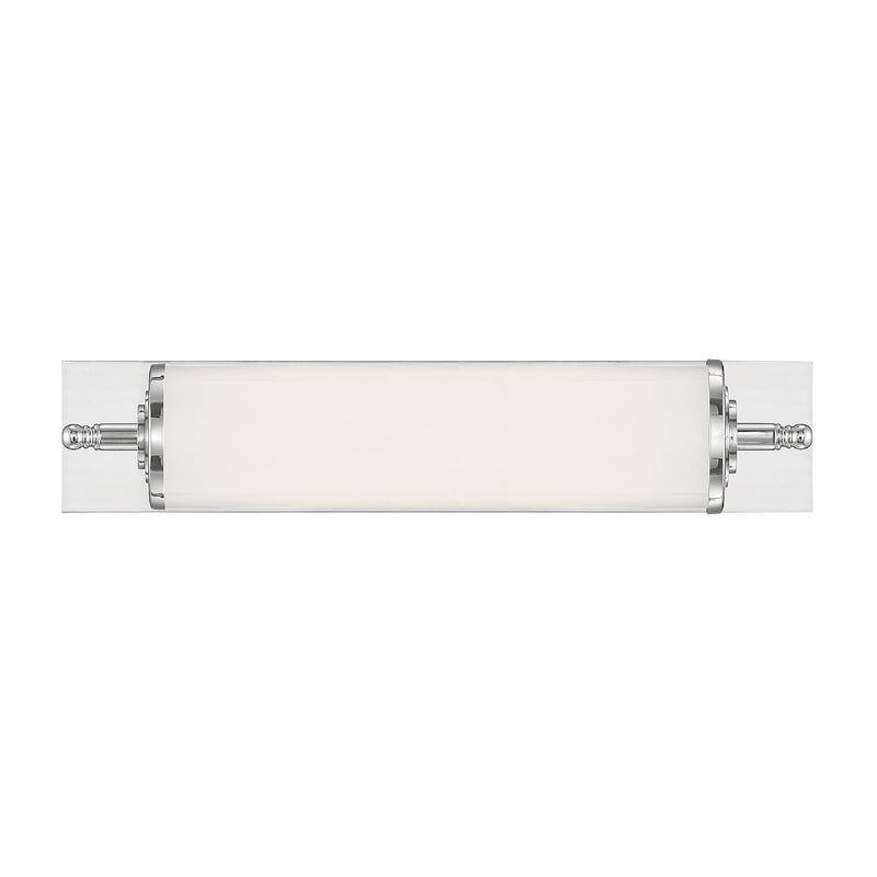 Crystorama FOS-A8051-CH LED Bathroom Vanity, Polished Chrome