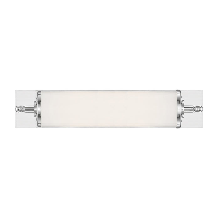Crystorama FOS-A8051-CH LED Bathroom Vanity, Polished Chrome