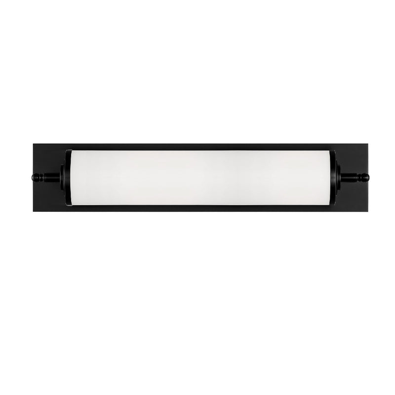 Crystorama FOS-A8051-MK LED Bathroom Vanity, Matte Black