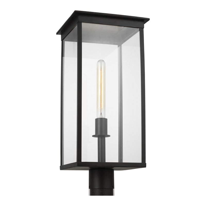 Visual Comfort Studio CO1201HTCP One Light Outdoor Post Lantern, Heritage Copper