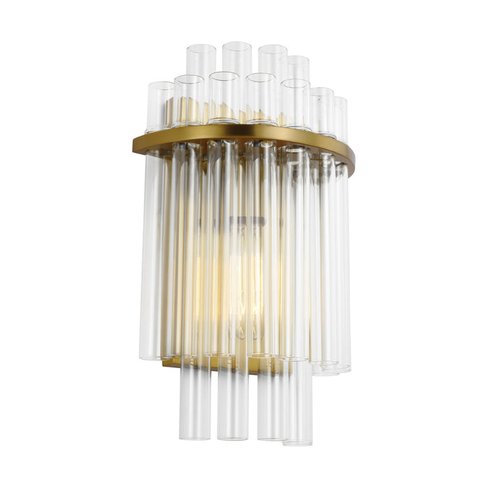 Visual Comfort Studio CW1071BBS One Light Wall Sconce, Burnished Brass