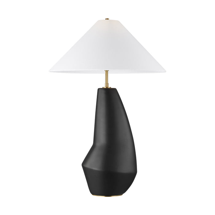 Visual Comfort Studio KT1231COL1 One Light Table Lamp, Coal