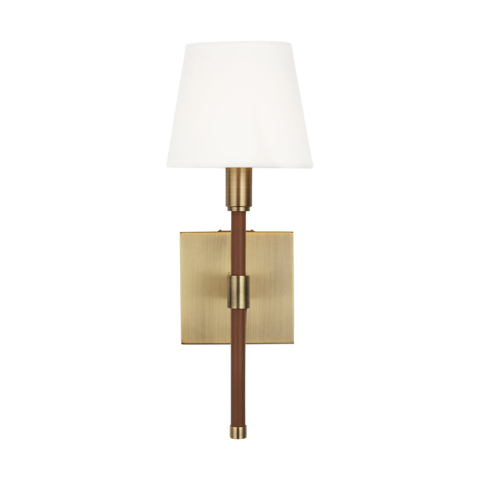 Visual Comfort Studio LW1011TWB One Light Wall Sconce, Time Worn Brass