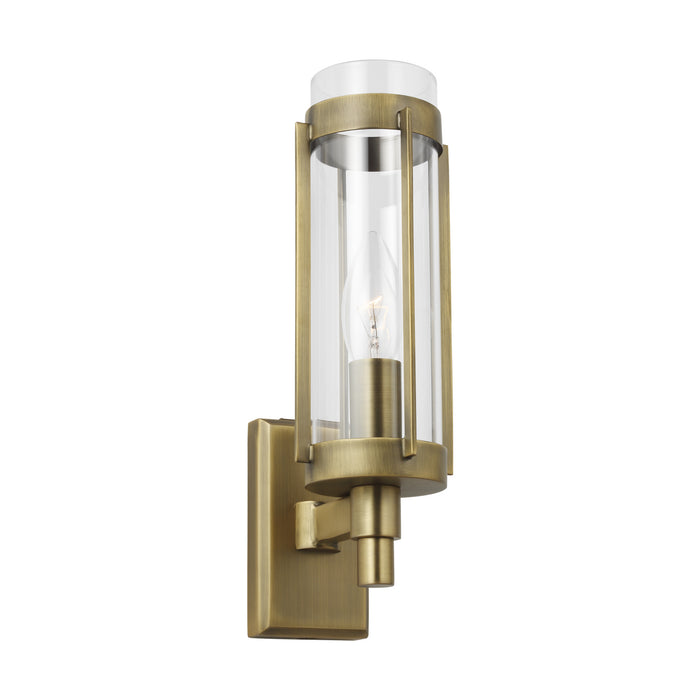 Visual Comfort Studio LW1031TWB One Light Wall Sconce, Time Worn Brass