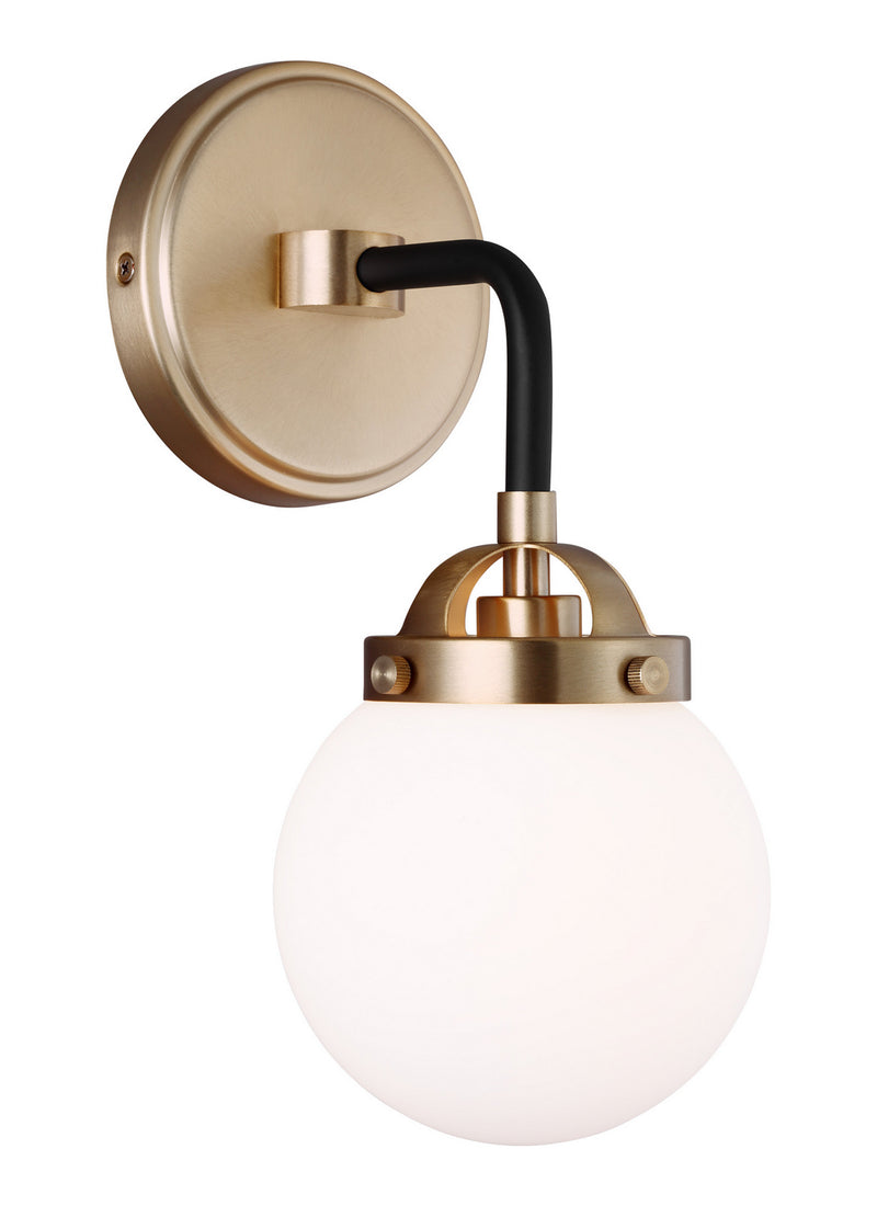 Visual Comfort Studio 4187901-848 One Light Wall Sconce, Satin Brass