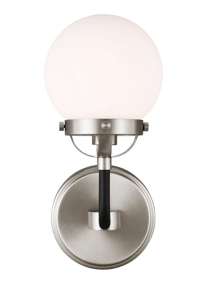 Visual Comfort Studio 4187901-962 One Light Wall Sconce, Brushed Nickel