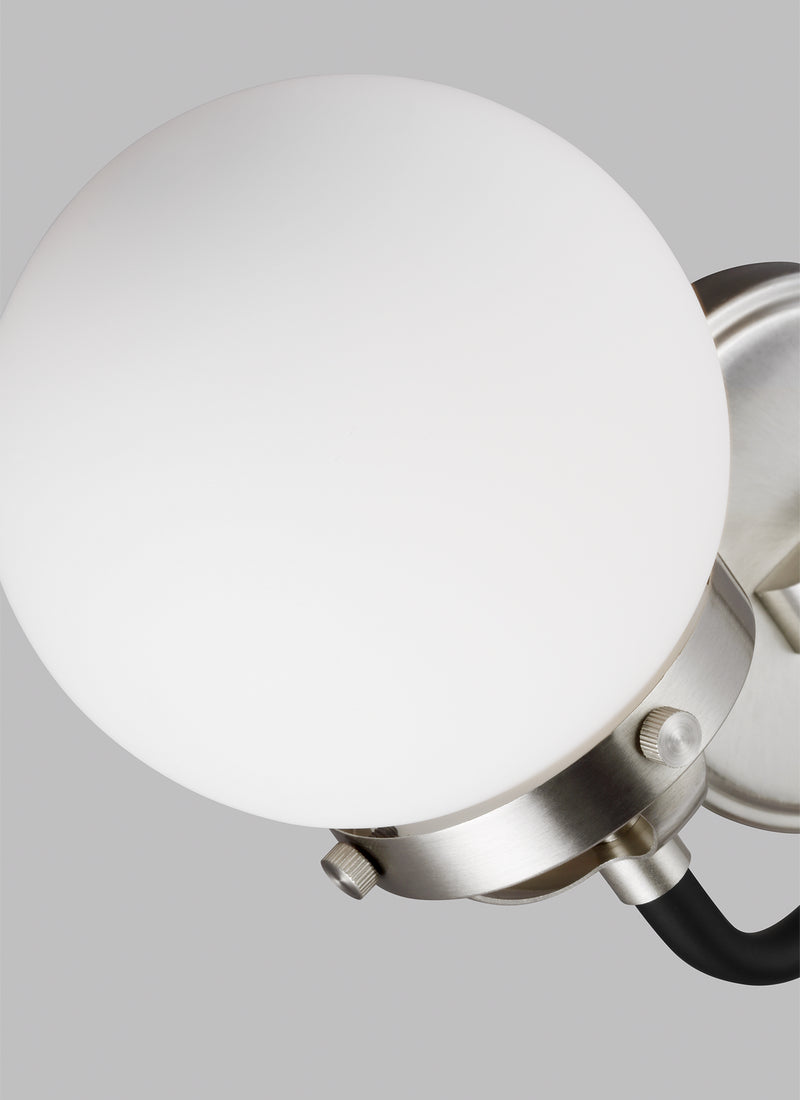 Visual Comfort Studio 4487902-962 Two Light Wall / Bath, Brushed Nickel