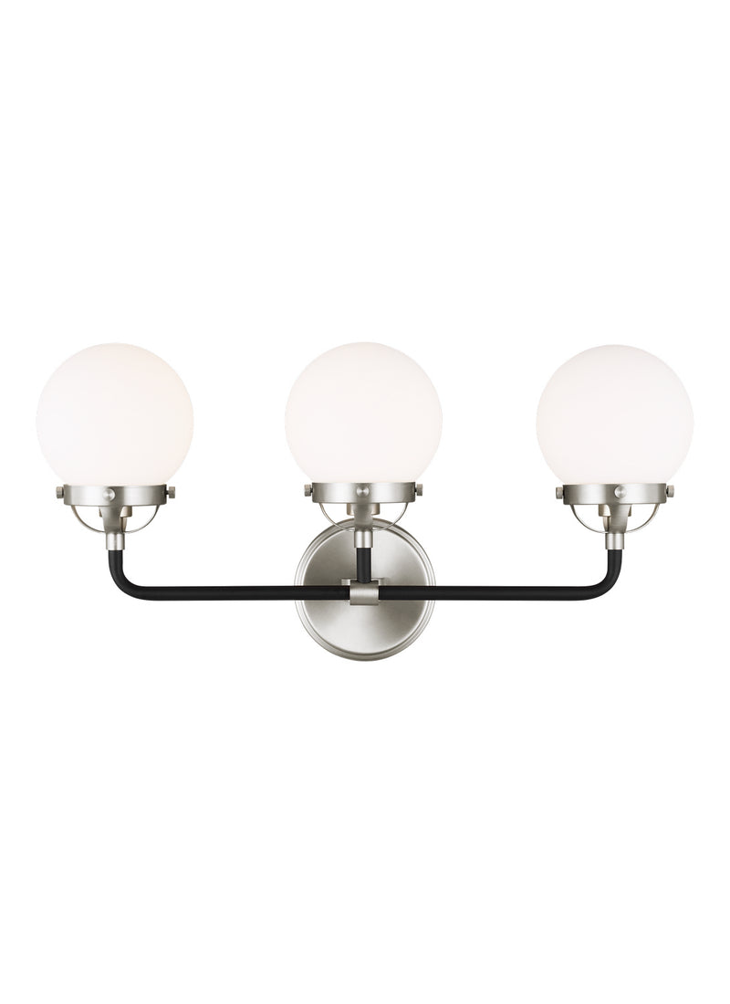 Visual Comfort Studio 4487903-962 Three Light Wall / Bath, Brushed Nickel