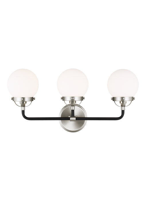 Visual Comfort Studio 4487903-962 Three Light Wall / Bath, Brushed Nickel