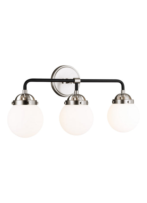 Visual Comfort Studio 4487903-962 Three Light Wall / Bath, Brushed Nickel