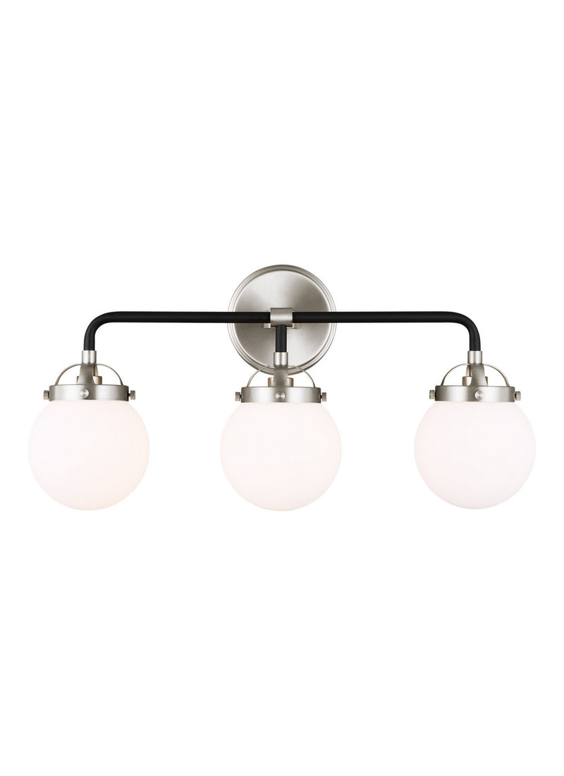 Visual Comfort Studio 4487903-962 Three Light Wall / Bath, Brushed Nickel