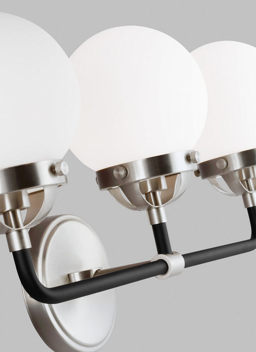 Visual Comfort Studio 4487903-962 Three Light Wall / Bath, Brushed Nickel