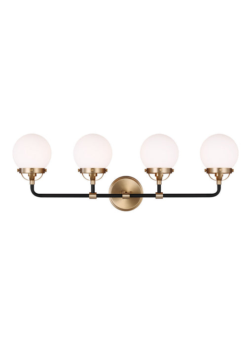 Visual Comfort Studio 4487904-848 Four Light Wall / Bath, Satin Brass