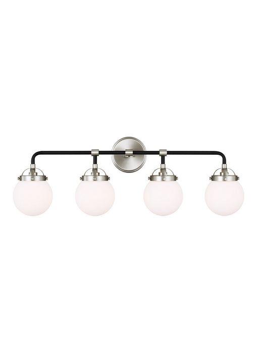 Visual Comfort Studio 4487904-962 Four Light Wall / Bath, Brushed Nickel
