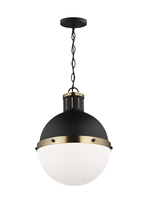 Visual Comfort Studio 6577101-112 One Light Pendant, Midnight Black