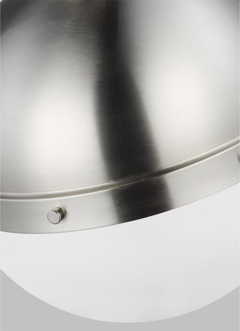 Visual Comfort Studio 6577101-962 One Light Pendant, Brushed Nickel
