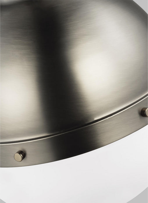 Visual Comfort Studio 6577101-965 One Light Pendant, Antique Brushed Nickel