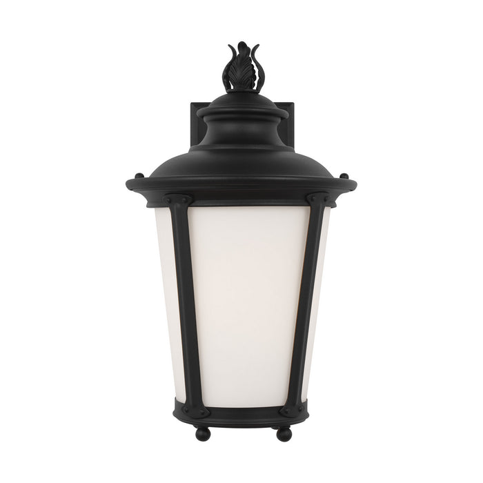 Generation Lighting 88241EN3-12 One Light Outdoor Wall Lantern, Black