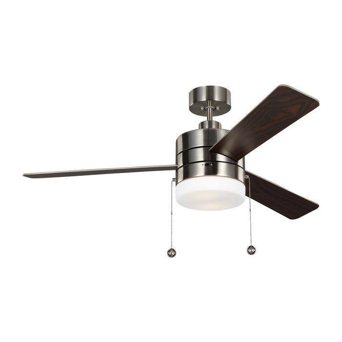 Generation Lighting 3SY52BSD 52" Ceiling Fan, Brushed Steel